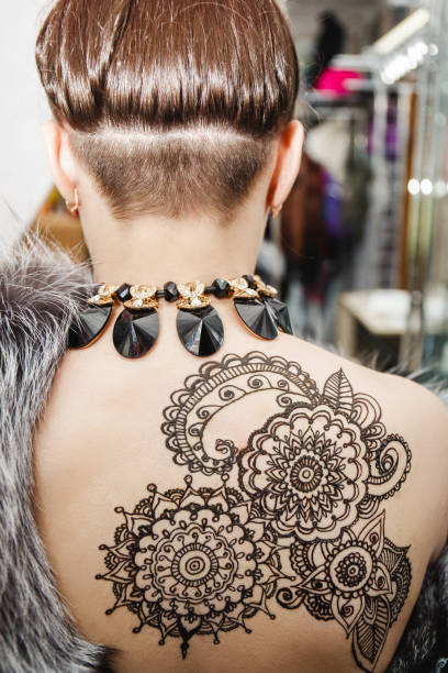 istock woman henna india 864043488