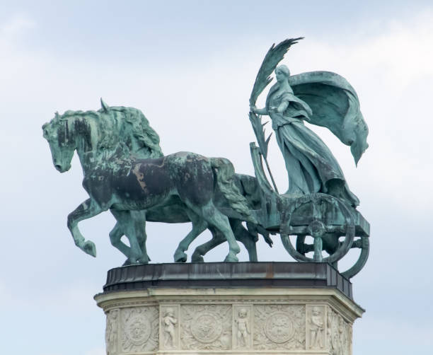istock sculpture at Heroes square 864077958