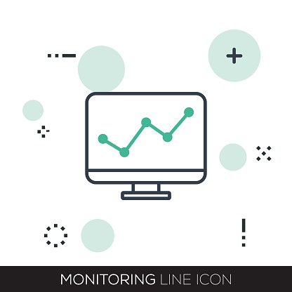 MONITORING LINE ICON