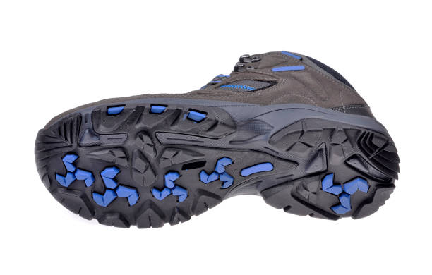 istock Men's hiking shoes on an isolated 864110722