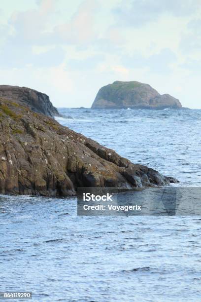 The Coast Of Southern Norway With An Ocean View Stock Photo - Download Image Now - Beauty In Nature, Coastline, Landscape - Scenery