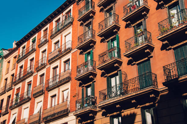 istock Apartments in Madrid, Spain 864129240