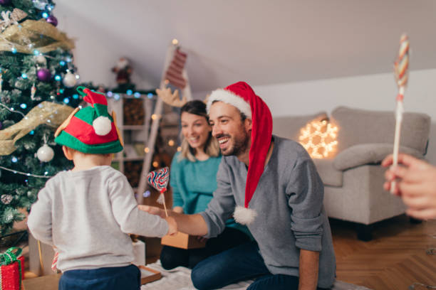 istock Christmas holidays with family 864138674
