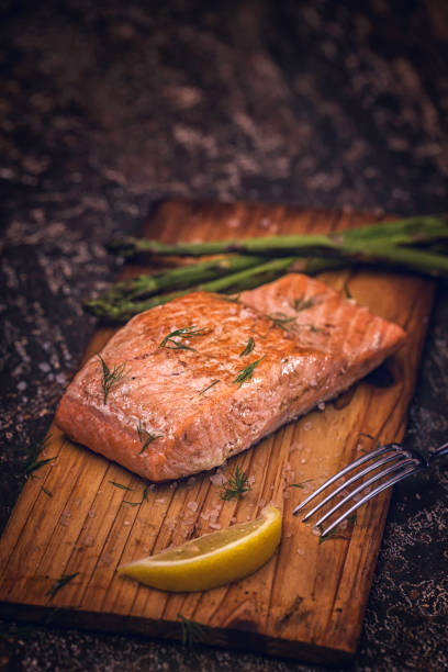 istock Grilled Salmon Fillet 864158436