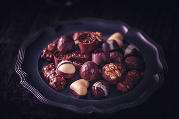 istock Finest Chocolate Pralines with Brandy 864160958