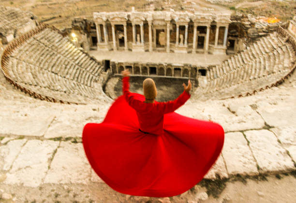 Whirling dance in the theatre...Hierapolis