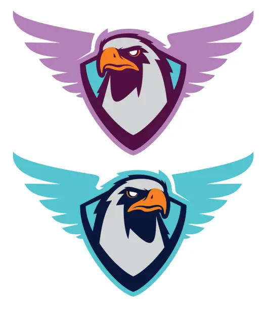 Vector illustration of Eagle sport icontype