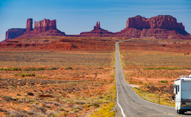 istock Beautiful scenic landscape from monument valley america 864198068