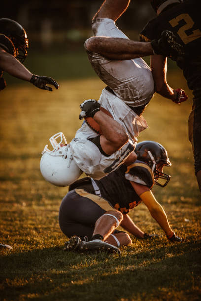 istock Rivalry on American football match! 864209534