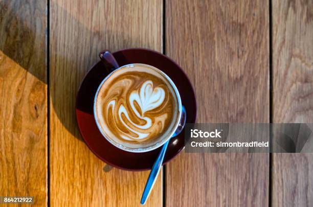 Cappuccino Coffee In Sydney Stock Photo - Download Image Now - Australia, Cafe, Caffeine