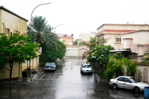 istock rainy day in a neighborhood 864251924