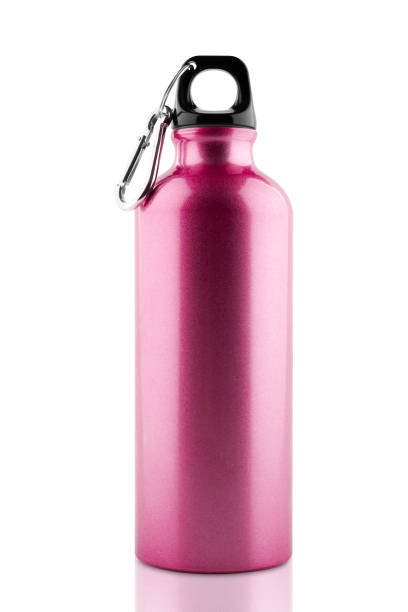 istock Aluminum bottle water isolated white 864255762