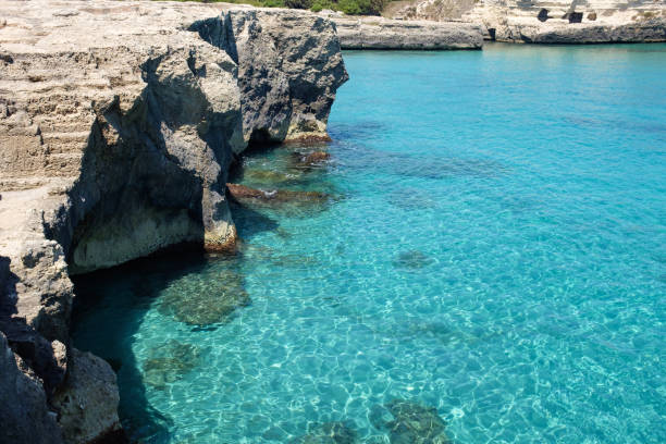 istock Apulian coastline in a summer day. Italy 864259264