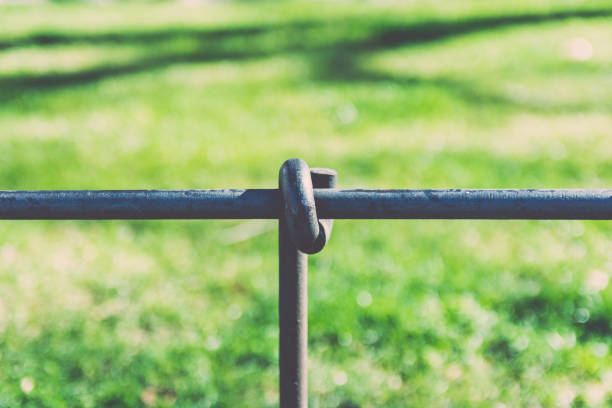 istock Geometric Detail of a Railing. 864260424