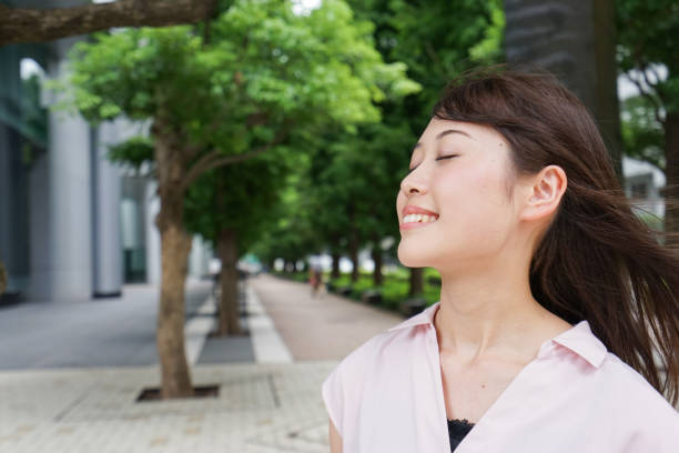 istock Young woman urban image 864291052