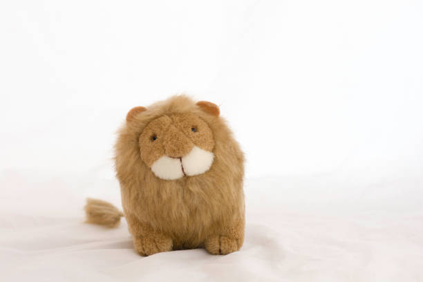 istock stuffed animal lion on a white background . 864292038