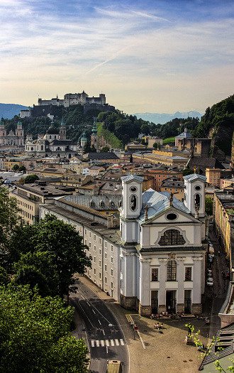 Salzburg, Province of Salzburg, Austria, Summer, Hohensalzburg Fortress