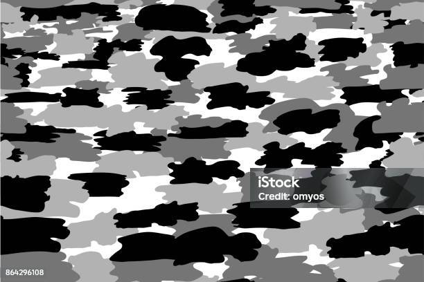 Seamless Military Camouflage Fabric Uniform Stock Illustration - Download Image Now - Army, Army Soldier, Arts Culture and Entertainment