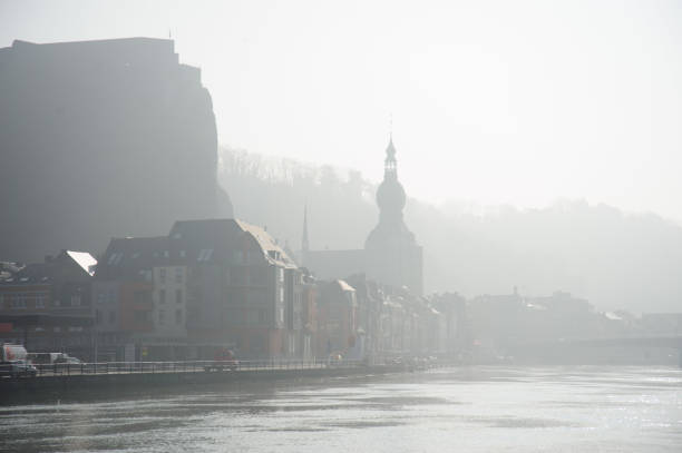 The City of Dinant as seen from across the Muese river