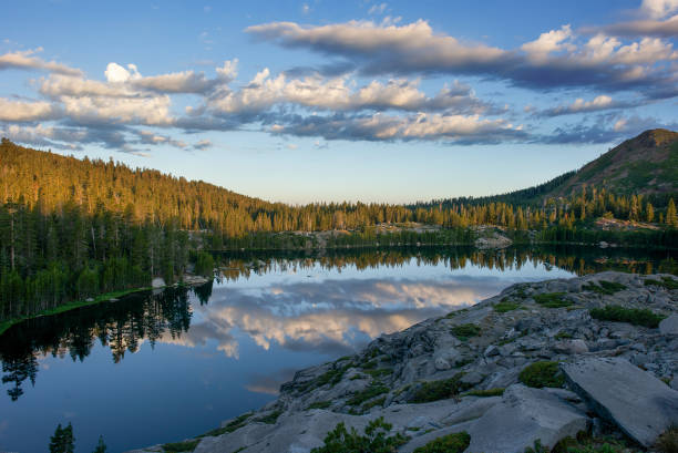 istock Sunset in the Sierra Nevadas back country 864304556