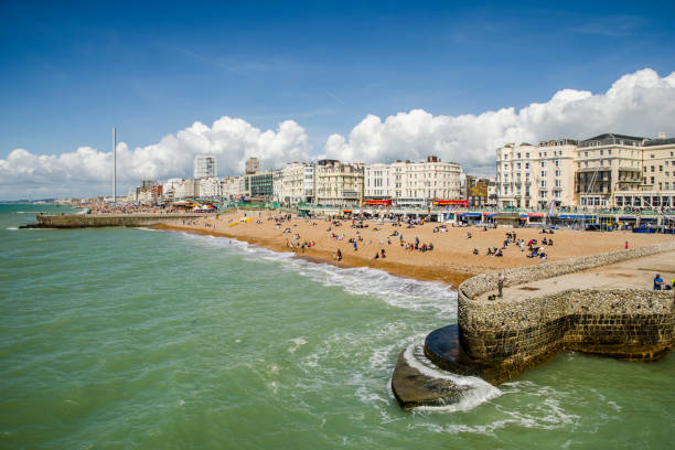 Brighton Beach Brighton Beach brighton england stock pictures, royalty-free photos & images