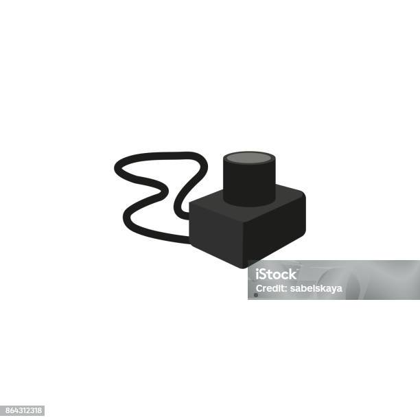 Vector Flat Photo Camera Icon With Strap Stock Illustration - Download Image Now - Apartment, Belarus, Camera - Photographic Equipment