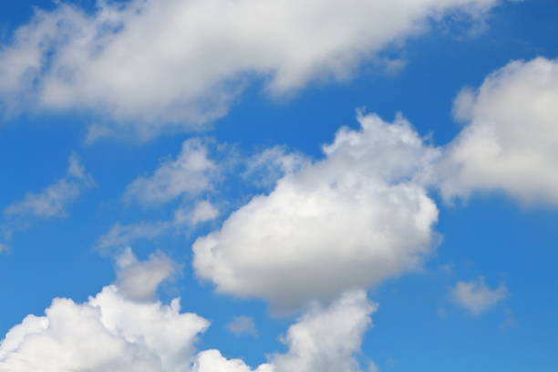 istock Blue skies and white clouds are beautifully patterned. 864312442