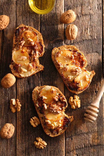 istock sandwich toast with walnut and honey 864320354