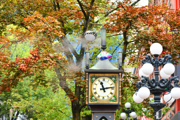 istock Historic Steam Clock in Gastown 864324604