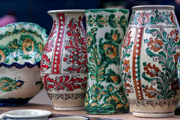 istock Romanian traditional ceramic for Corund, Transylvania area 864330278