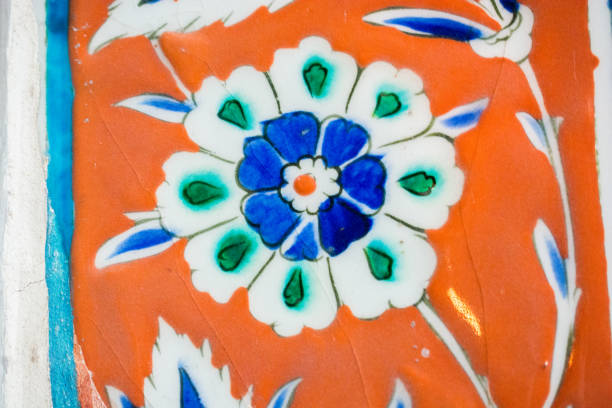 istock Ottoman ancient Handmade Turkish Tiles 864338018
