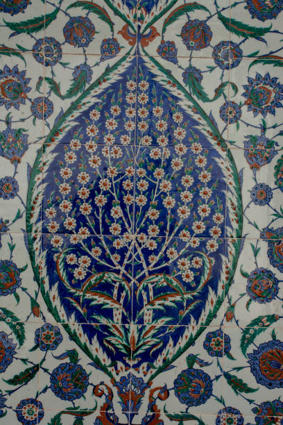 istock Ottoman ancient Handmade Turkish Tiles 864338268