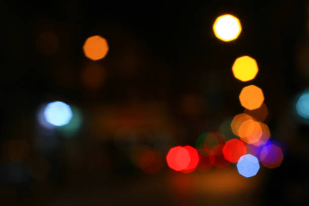 istock City night light bokeh in night background. 864339026