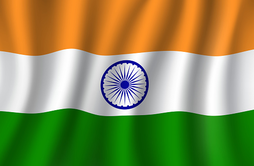 Indian Flag 3d Vector National Banner Of India Stock Illustration -  Download Image Now - Asia, Backgrounds, Chakra - iStock