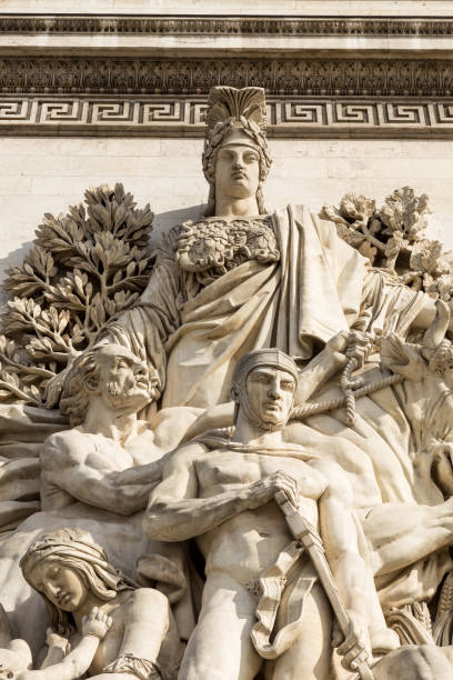istock Detail of Arc de Triomphe, Paris 864345582