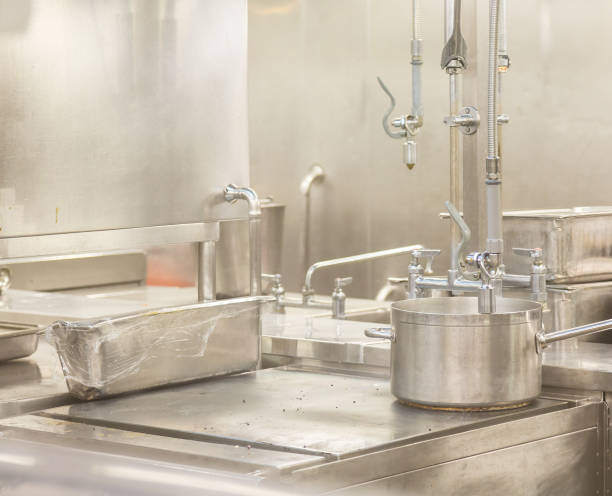 istock Pot Washing Area in Kitchen 864355006