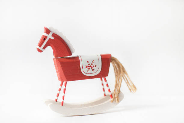 istock Christmas horse ornament 864378460