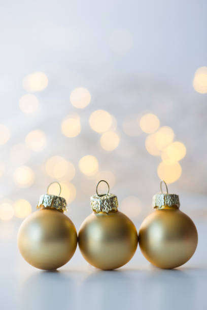 istock Golden Christmas Ball 864379306