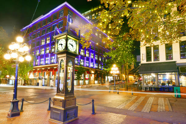istock Steam Clock in Gastown Vancouver,Canada 864387822