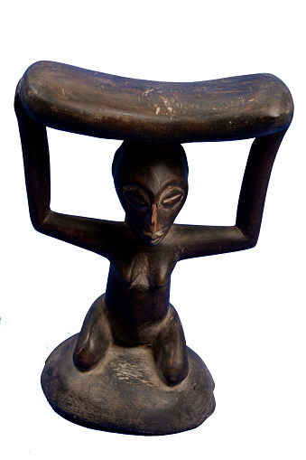 African crafts and sculptures from different African countries