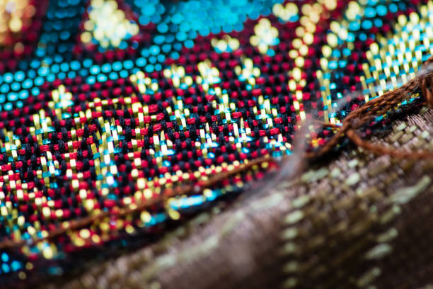 istock macro closeup of fabric cloth 864398840