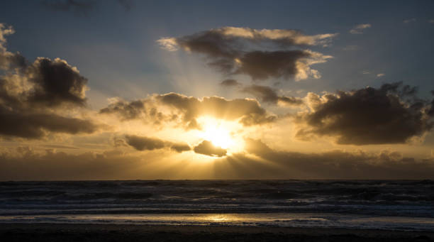 istock Sunset at the Western coast of Denmark 864399994