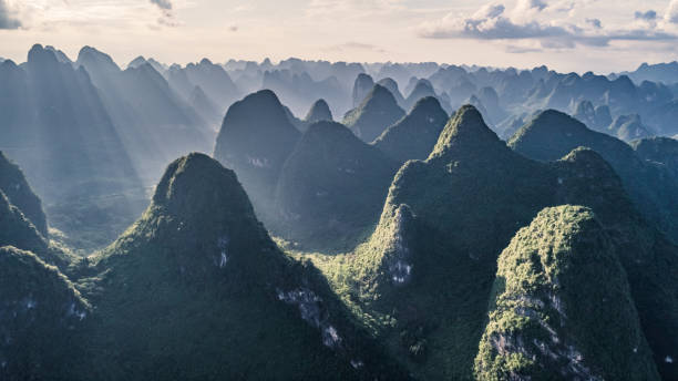 istock aerial view of mountains 864400226