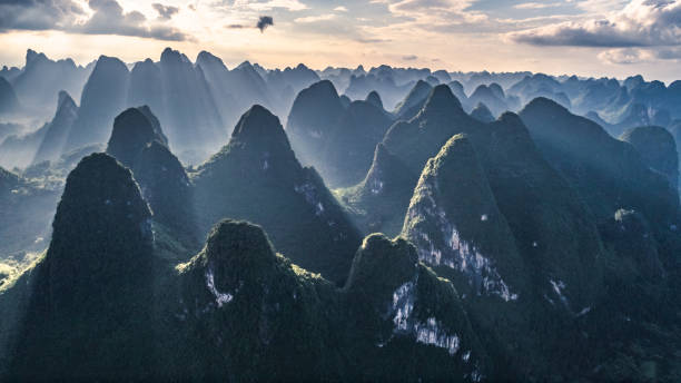 istock aerial view of mountains 864400702