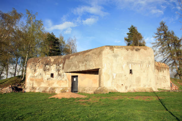 istock Bunker in Slavikov, Czech Republic, Czechia 864402404
