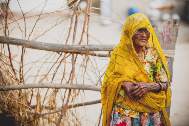 istock Indian old woman 864404462