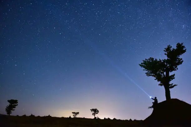 Photo of sky stars and enjoyable cruising