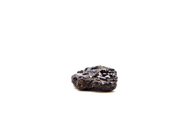 istock Mineral garnet on white background 864410758