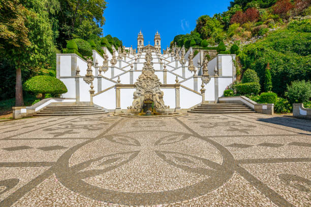 istock Bom Jesus church staircase 864411298