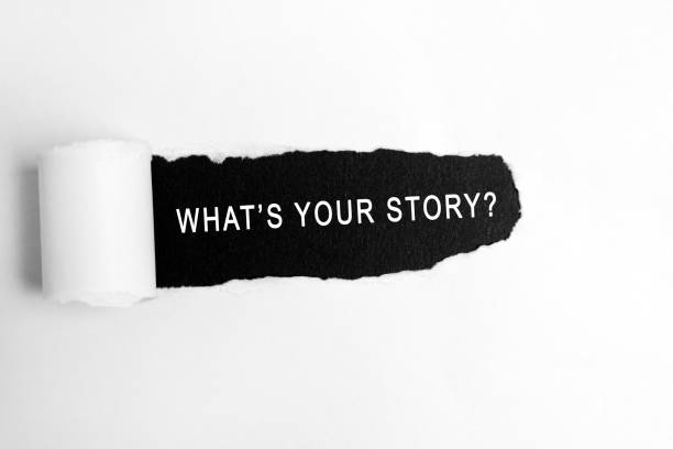 istock What's Your Story on Torn Paper 864411676